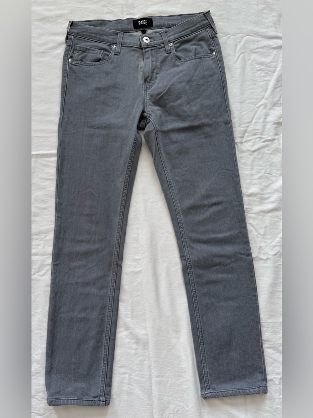 PAIGE‎ Croft Gray Skinny Jeans Women’s Size 30